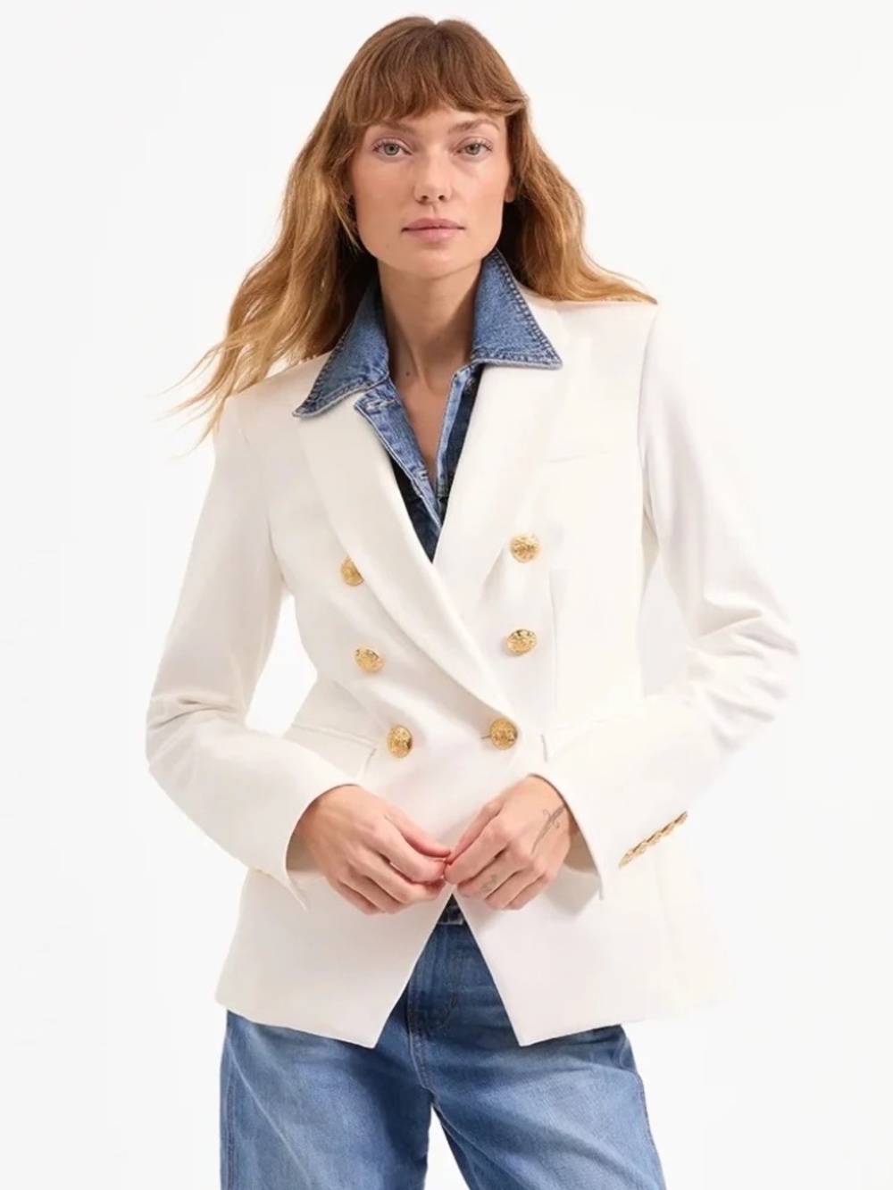 Veronica Beard Miller Dickey Jacket in Off-White Sz 4 NWT Sold Out Everywhere!!!